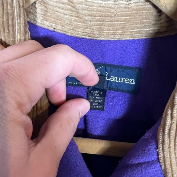 Vintage Polo Ralph Lauren Wool Jacket - Picture 4 of 10